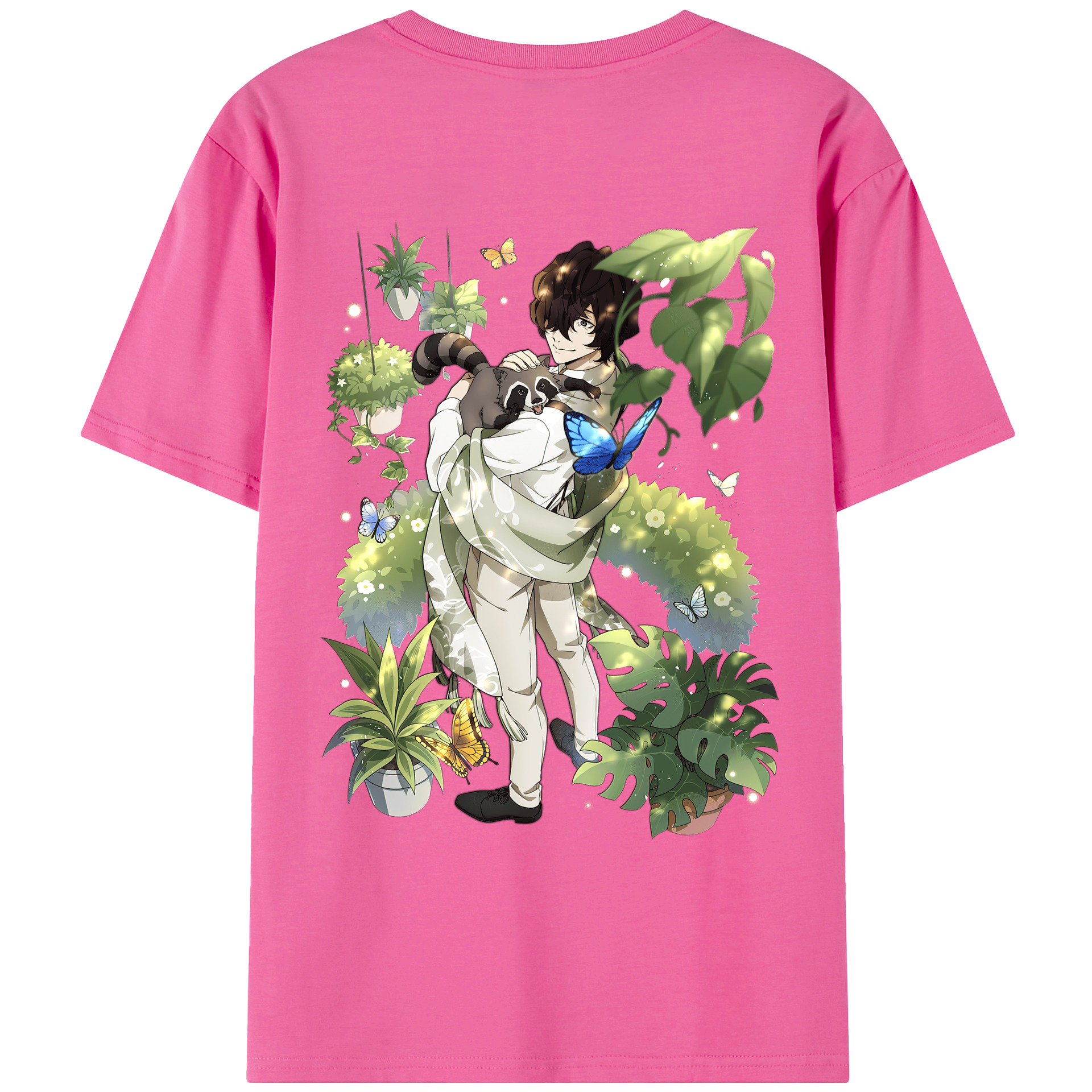 （画像用） 文豪ストレイドッグス Bungo Stray Dogs レディース半袖Tシャツ(バックプリント)